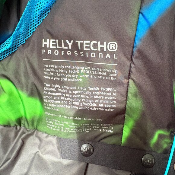 Helly Hansen Professional Floria Insulated Ski Snow Jacket Coat Black Small - Picture 6 of 8